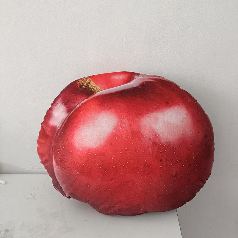 Realistic Fruit Plush Pillow 38cm 14.96inches Cherry