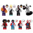Spider Man Across The Spider Verse Spider Man 2099 Spider Punk Brick Minifigure Custom Set 8 Pcs