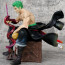 One Piece Roronoa Zoro Sitting Figure Statue