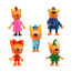 Kid-E-Cats 5 Pcs Figure Set