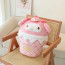 My Melody Ice Cream Pillow Plush Toy Blanket Set