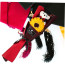 Graduation Bear Plush Sunflower Bouquet 35cm 13.78inches Red