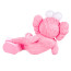 KAWS Time Off Open Edition Vinyl Figure 18cm 7.08inches Pink