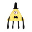 Gravity Falls Bill Cipher Yellow 40cm 15.74 inches