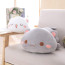Grey Open Eyes Cat Plush Toy 35cm 13.77inches