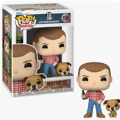 Funko Pop Letterkenny Wayne with Gus #1166 Vinyl Figure
