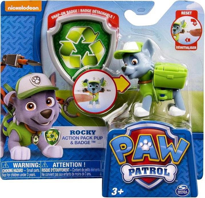 Paw Patrol Action Pack Mini Figure Rocky