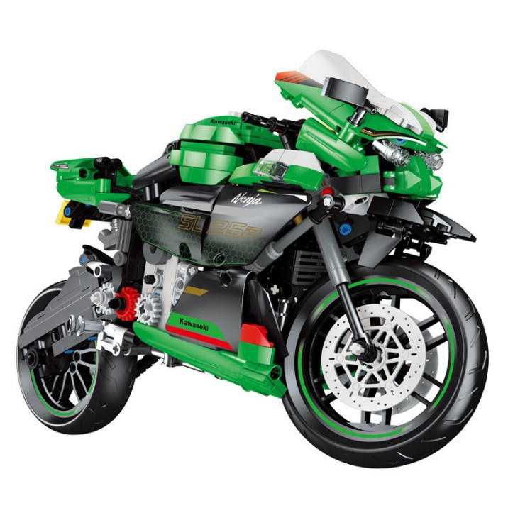 Kawasaki ZX-25R Custom Brick Building Kit