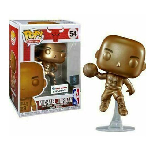 Funko Pop Michael Jordan Bronzed #54 Special Editon Vinyl Figure