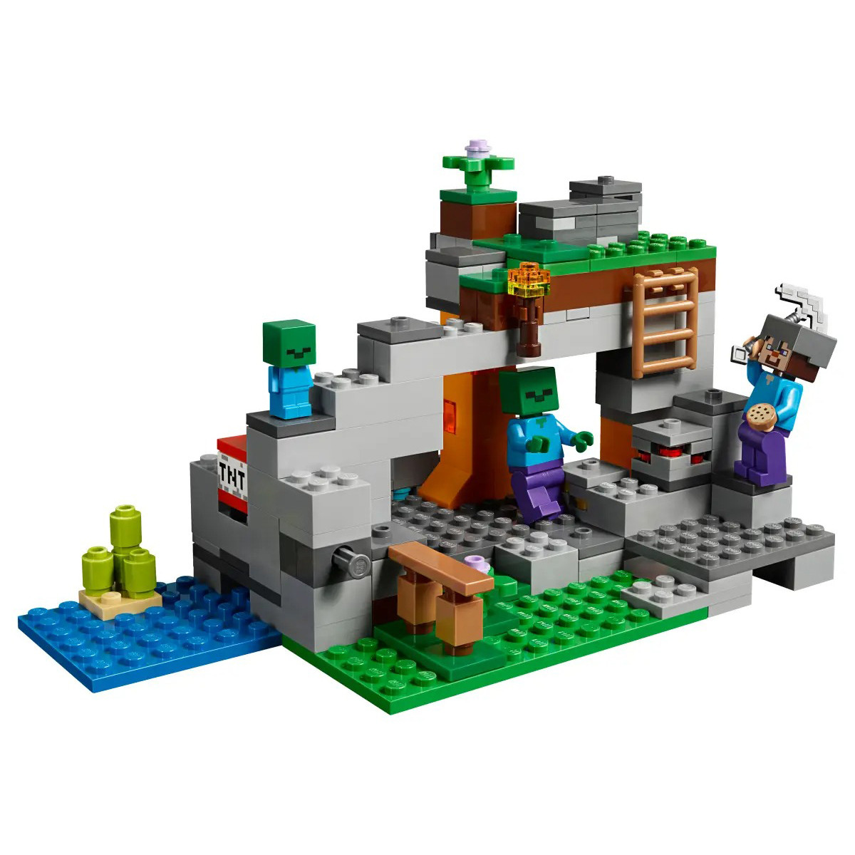 Minecraft The Zombie Cave 21141 Brick Building Kit