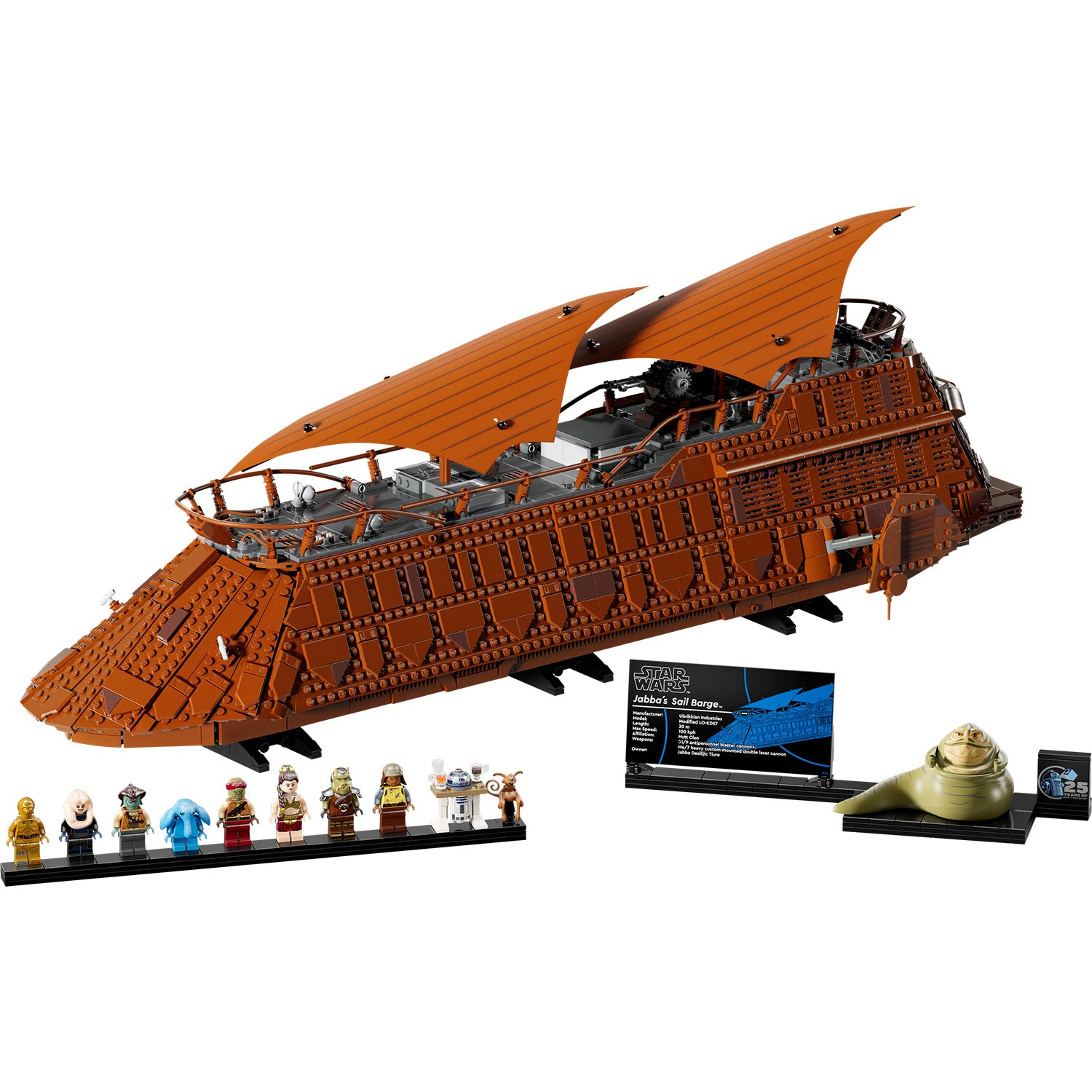 Star Wars Jabba's Sail Barge 75397 Brick Building Kit