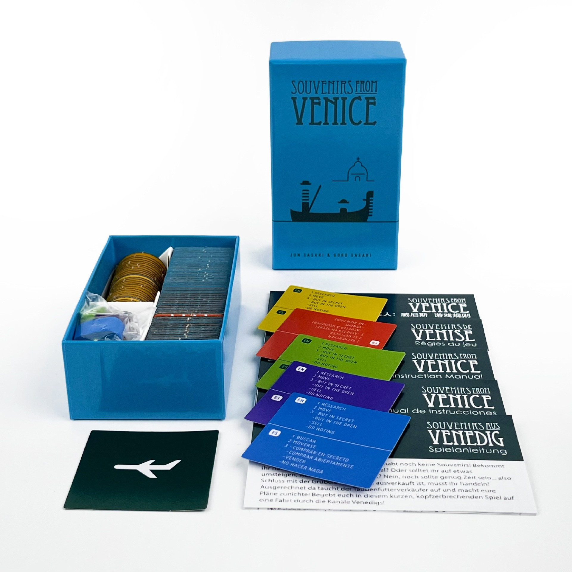 Souvenirs From Venice Tile-Based Board Game