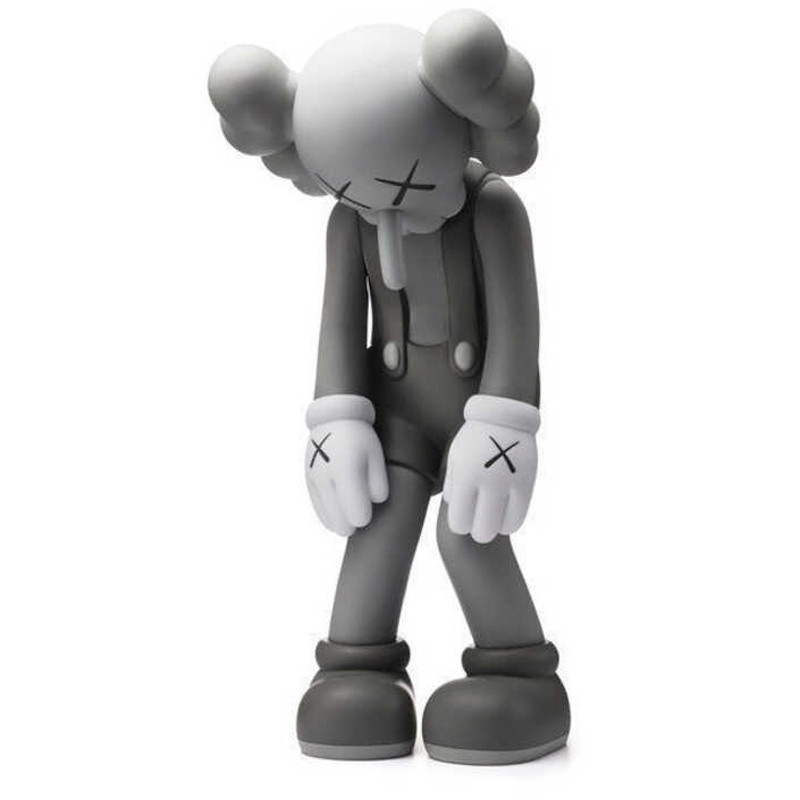 KAWS Small Lie Companion Vinyl Figure 28cm 11.02inches Grey