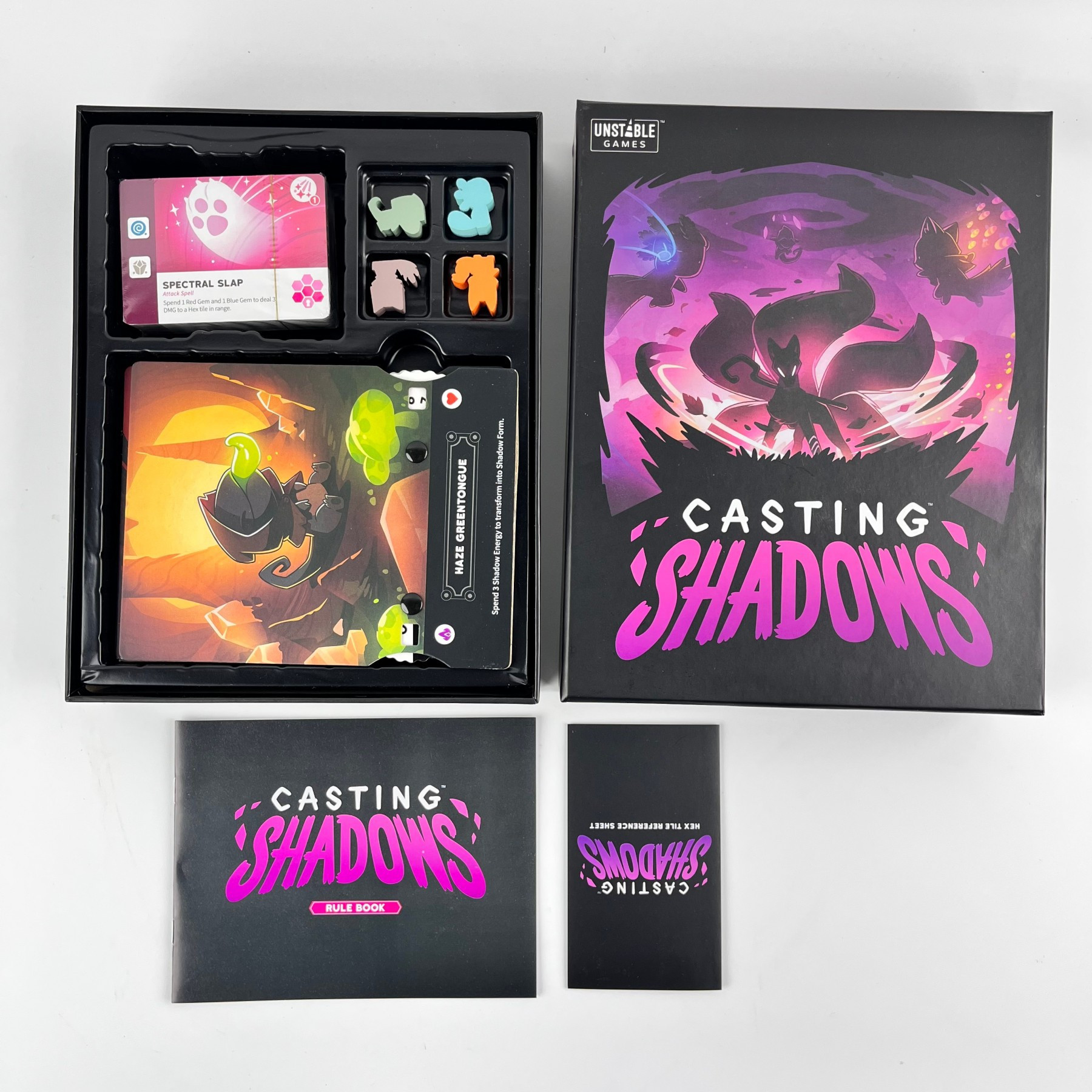 Casting Shadows Competitive Strategic Board Game
