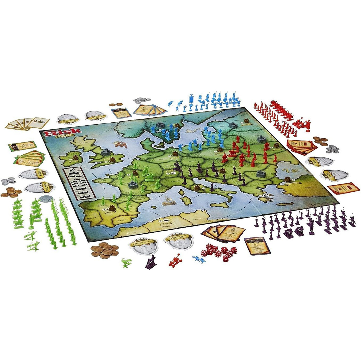 Risk Europe Strategy Board Game
