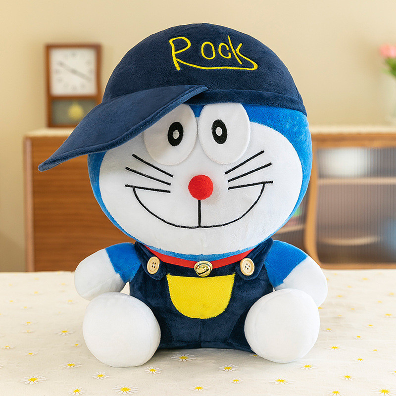 Doraemon Smiling Soft Stuffed Plush Multiple Sizes