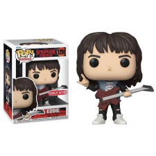 Funko Pop Eddie With Guitar Stranger Things #1250 Vinyl Figure