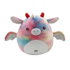 Squishmallows Rainbow Dragon Plush