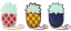 Pineapple Chain Purse Cute Kawaii