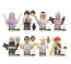 Naruto Gaara Otogakure Characters Brick Minifigure Custom Set 8 Pcs