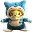 Pikachu X Snorlax From Pokemon Plush Toy