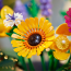 Wildflower Bouquet Botanicals 10313 Brick Building Kit