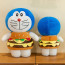 Doraemon Hamburger Soft Stuffed Plush Multiple Sizes