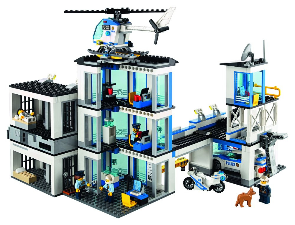 City Police Station 60141 Brick Building Kit