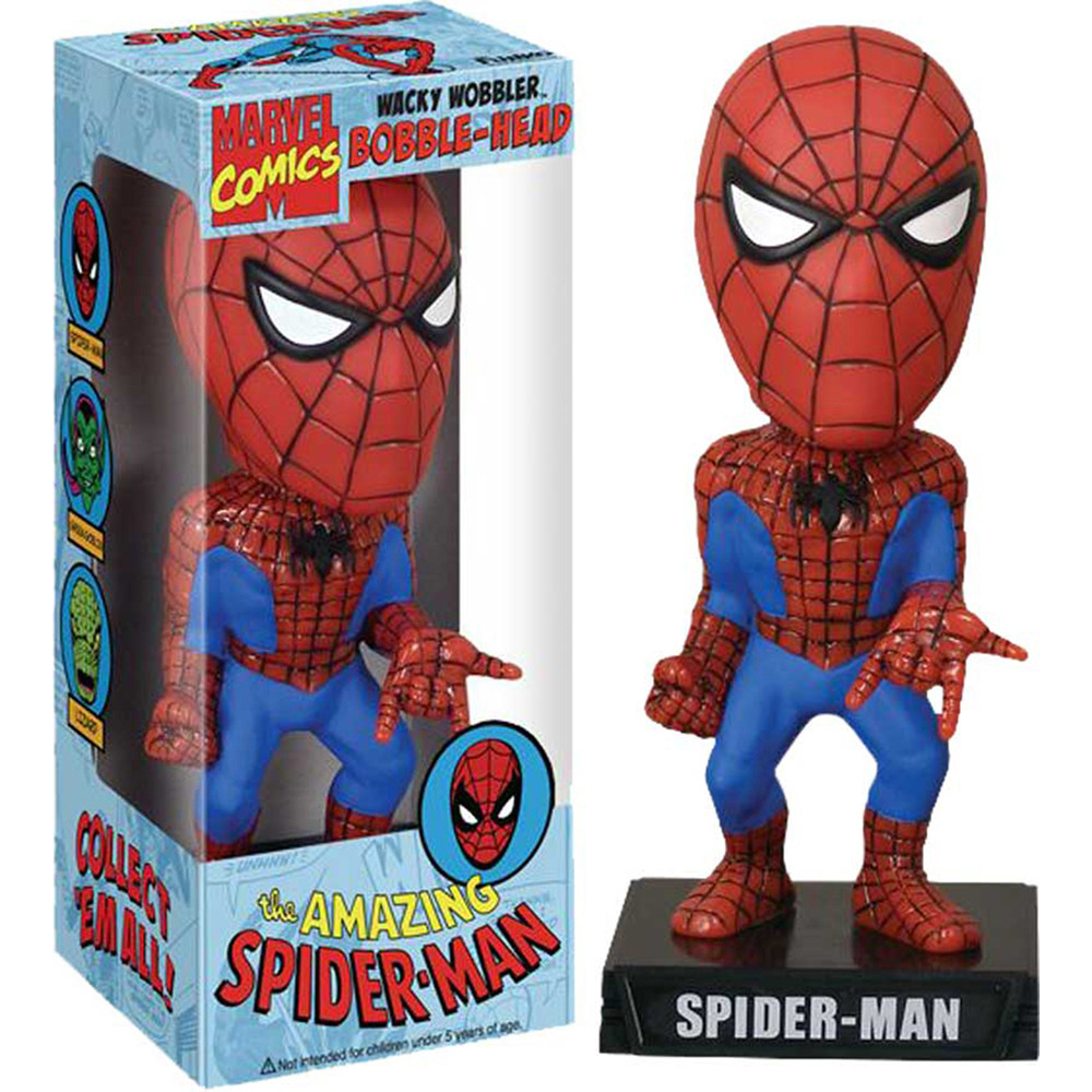 The Amazing Spiderman Bobble Head Wacky Wobbler