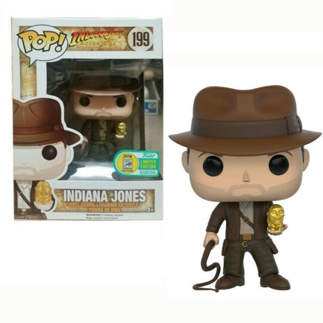Funko Pop Vinyl Indiana Jones w/ Idol #199