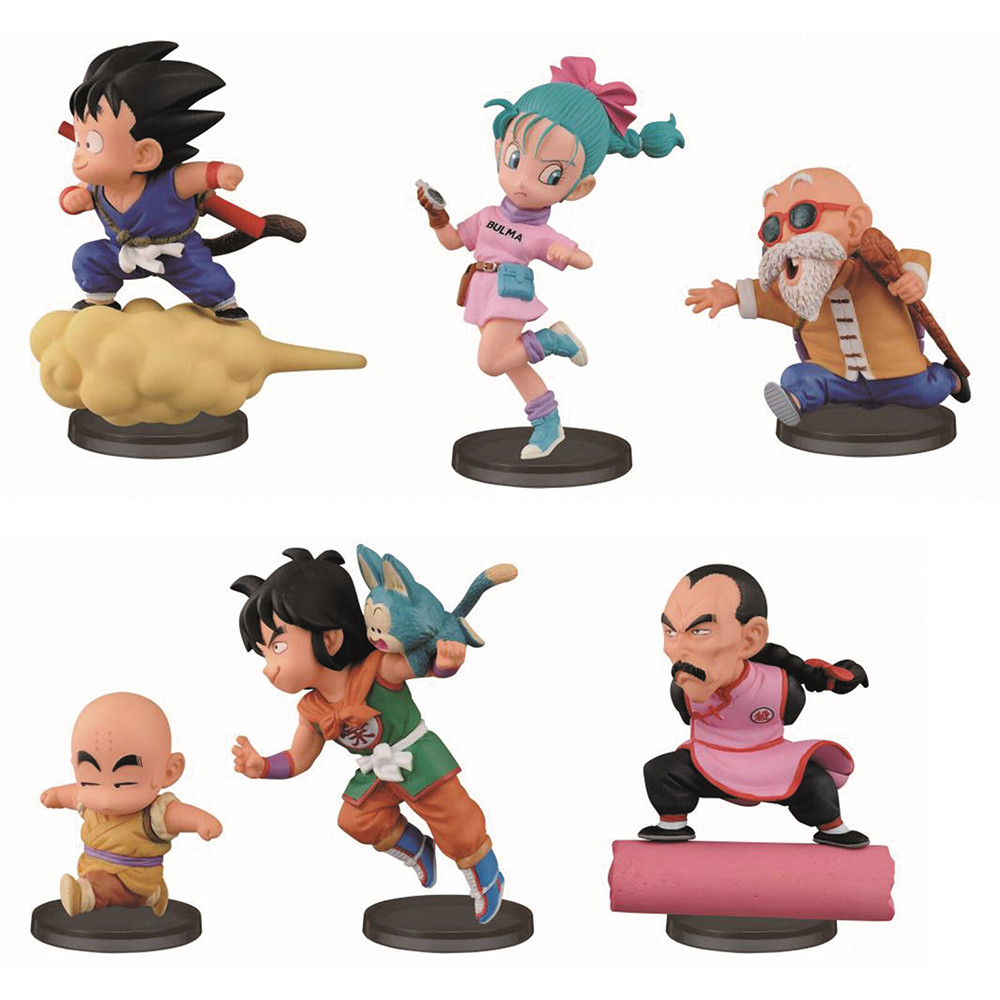 Banpresto WCF Dragon Ball 30th Anniversary Vol 1 Collection Figure Statue Complete Set