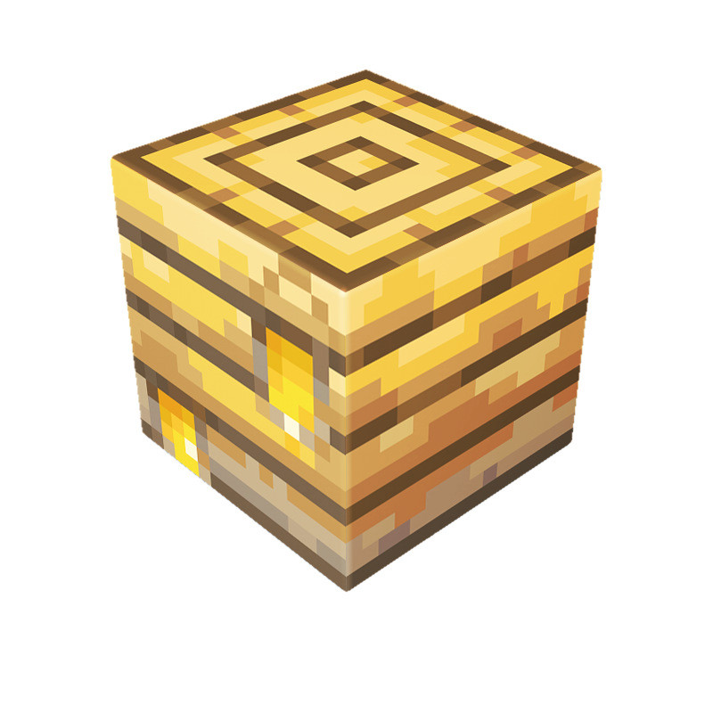 Minecraft Magnetic Bee Nest Blocks Kit Toy 3 Pcs Set