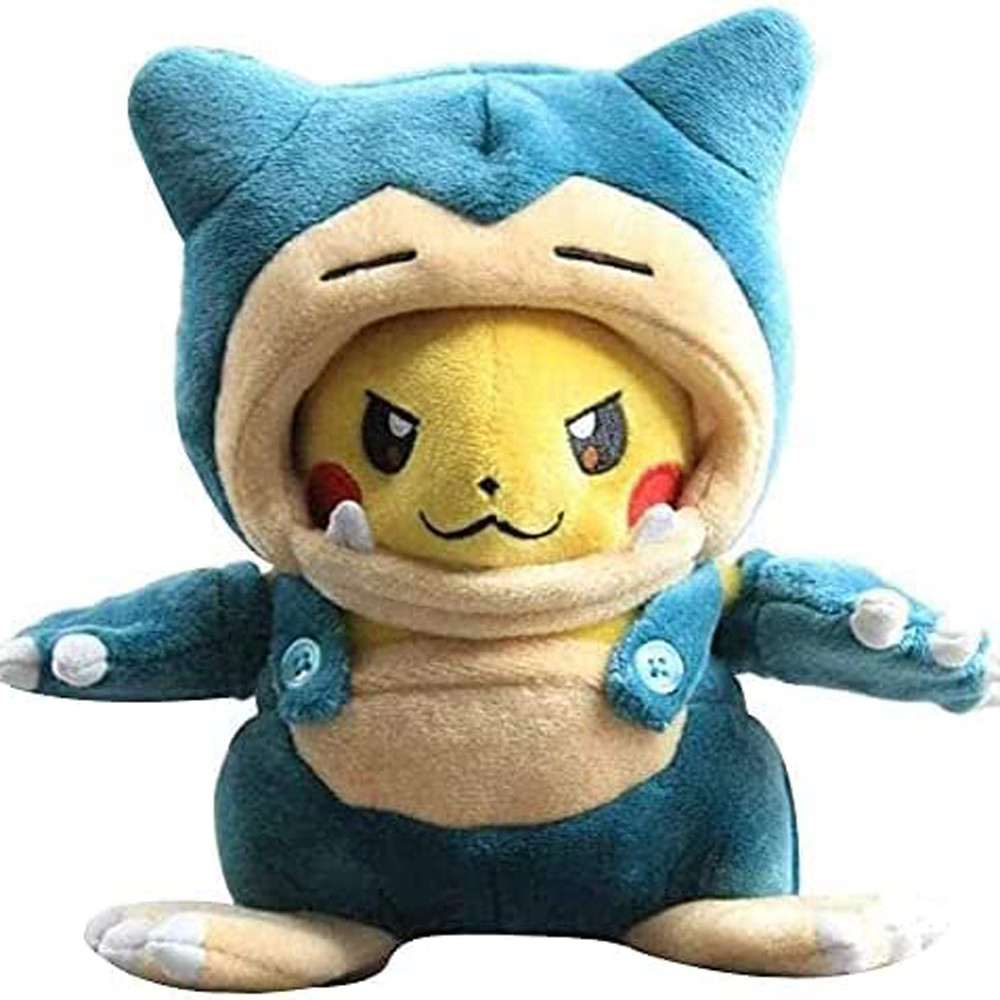 Pikachu X Snorlax From Pokemon Plush Toy