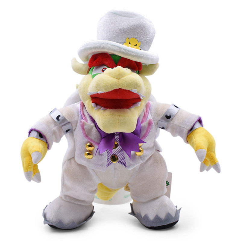 Wedding Dress Bowser From Super Mario Bros Plush Toy