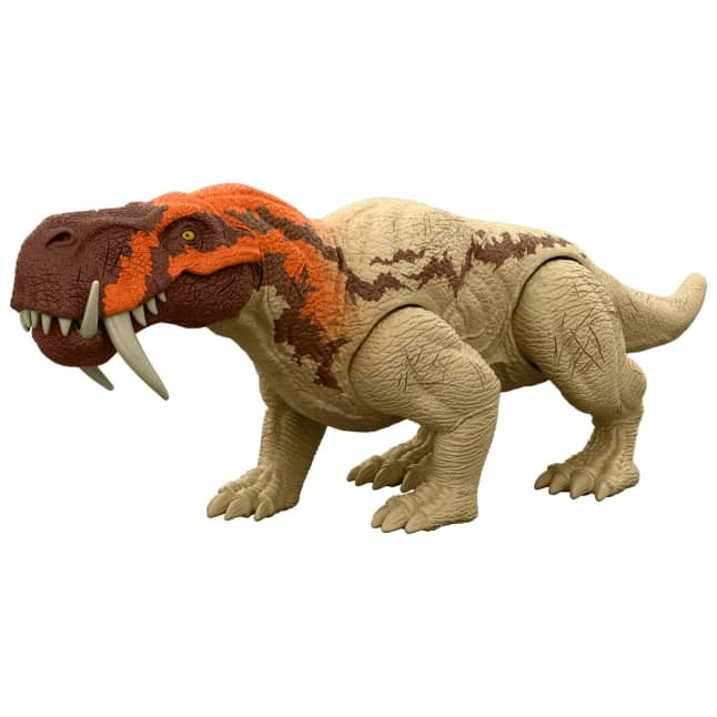 Jurassic World Rebirth Strike Attack Inostrancevia Dinosaur Action Figure 18cm 7inches