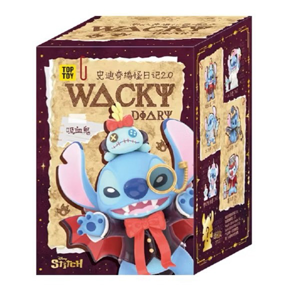 Top Toy Blind Box - Disney Stich Wacky Diary 2.0 Series Single Box