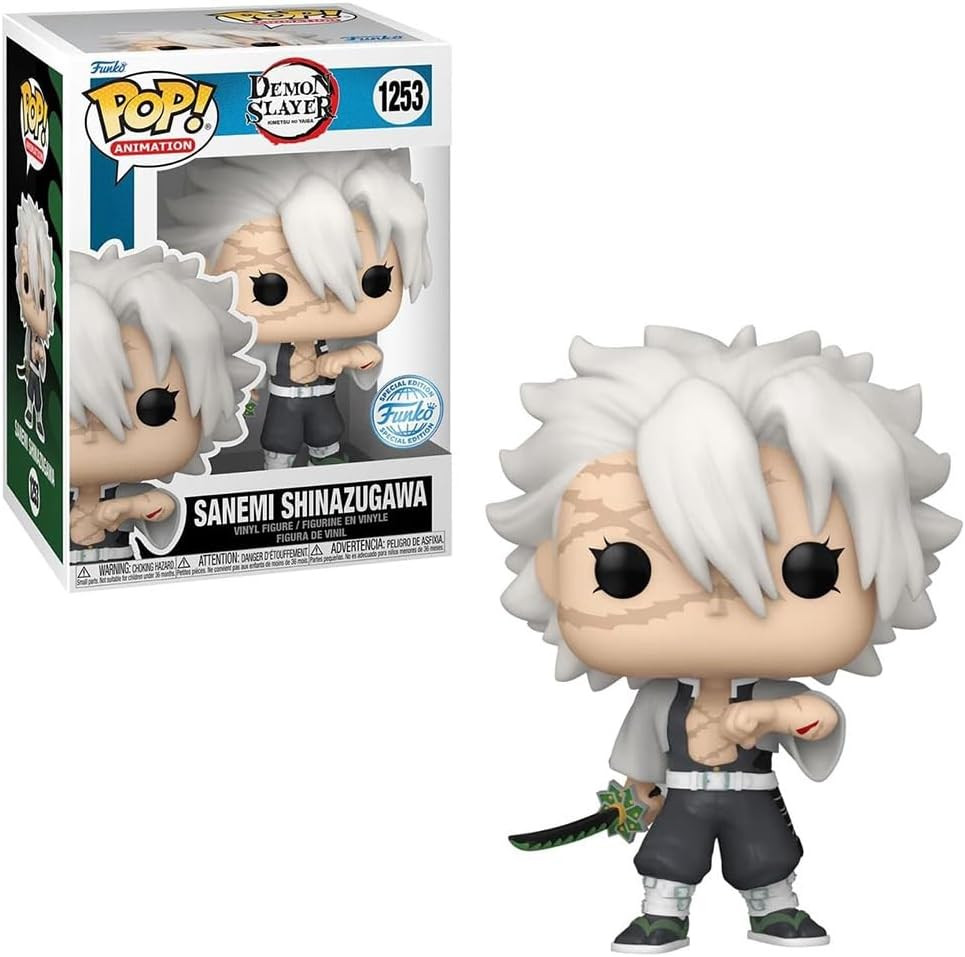 Funko Pop Sanemi Shinazugawa #1253 Vinyl Figure