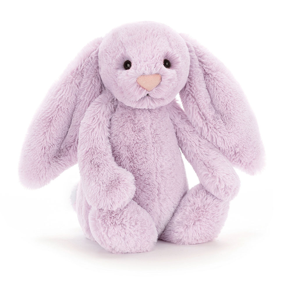 Jellycat Bashful Lilac Bunny Soft Stuffed Plush 36cm 14.17inches
