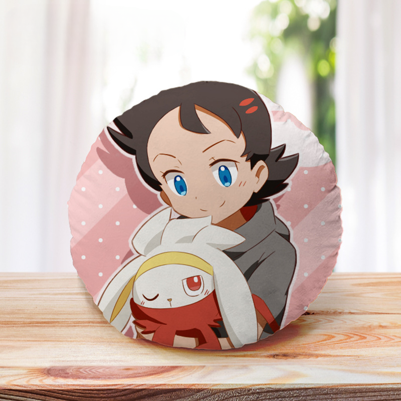 Pokemon Goh and Grookey Soft Stuffed Plush Pillow 40cm 15.74inches