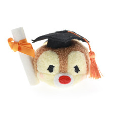 Dale Disney Graduation Mini Soft Stuffed Plush 8cm 3.15inches