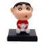 Crayon Shin-chan Stick Tongue Out Shaking Head Figure Car Decoration Accessories