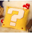 Super Mario Bros Question Mark Block Pillow Plush Toy