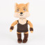 Foxy the Gothic Vixen Liar's Bar Soft Stuffed Plush 28cm 11inches