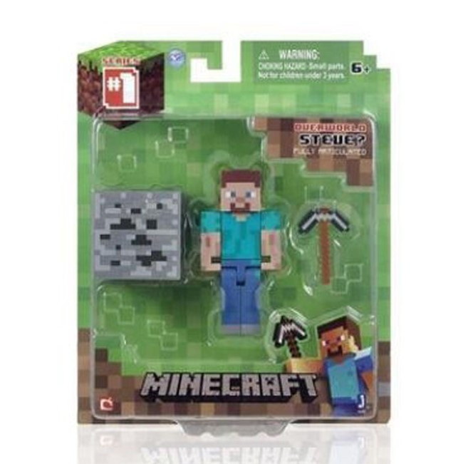 Minecraft Steve Action Figure Overworld