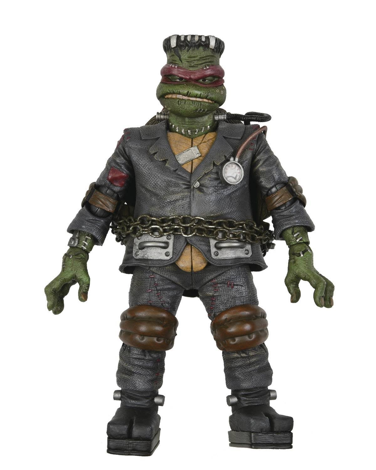 NECA Universal Monsters x Teenage Mutant Ninja Turtles Ultimate Raphael As Frankenstein’s Monster Figure Statue