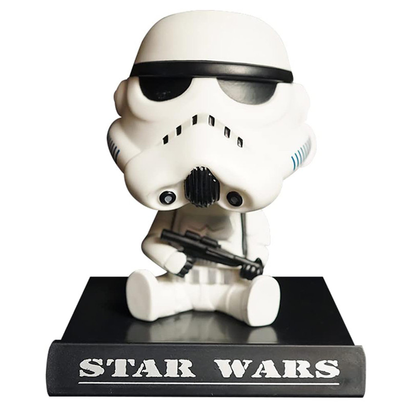 Star Wars Stormtrooper Shaking Head Figure Car Decoration Accessories