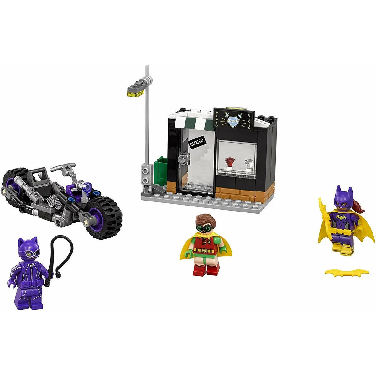 The Batman Movie Catwoman Catcycle Chase 70902 Brick Building Kit