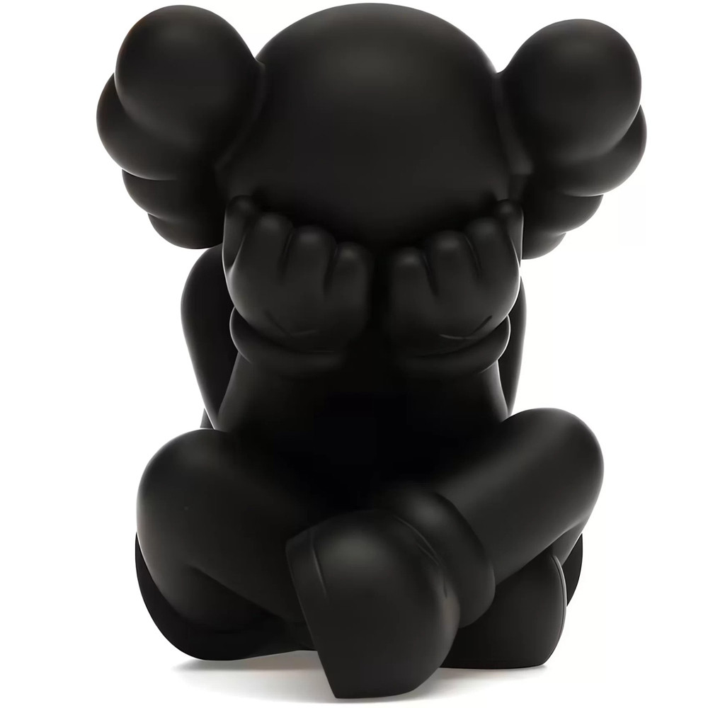 KAWS Seperated Open Edition Vinyl Figure 22cm 8.66inches Black