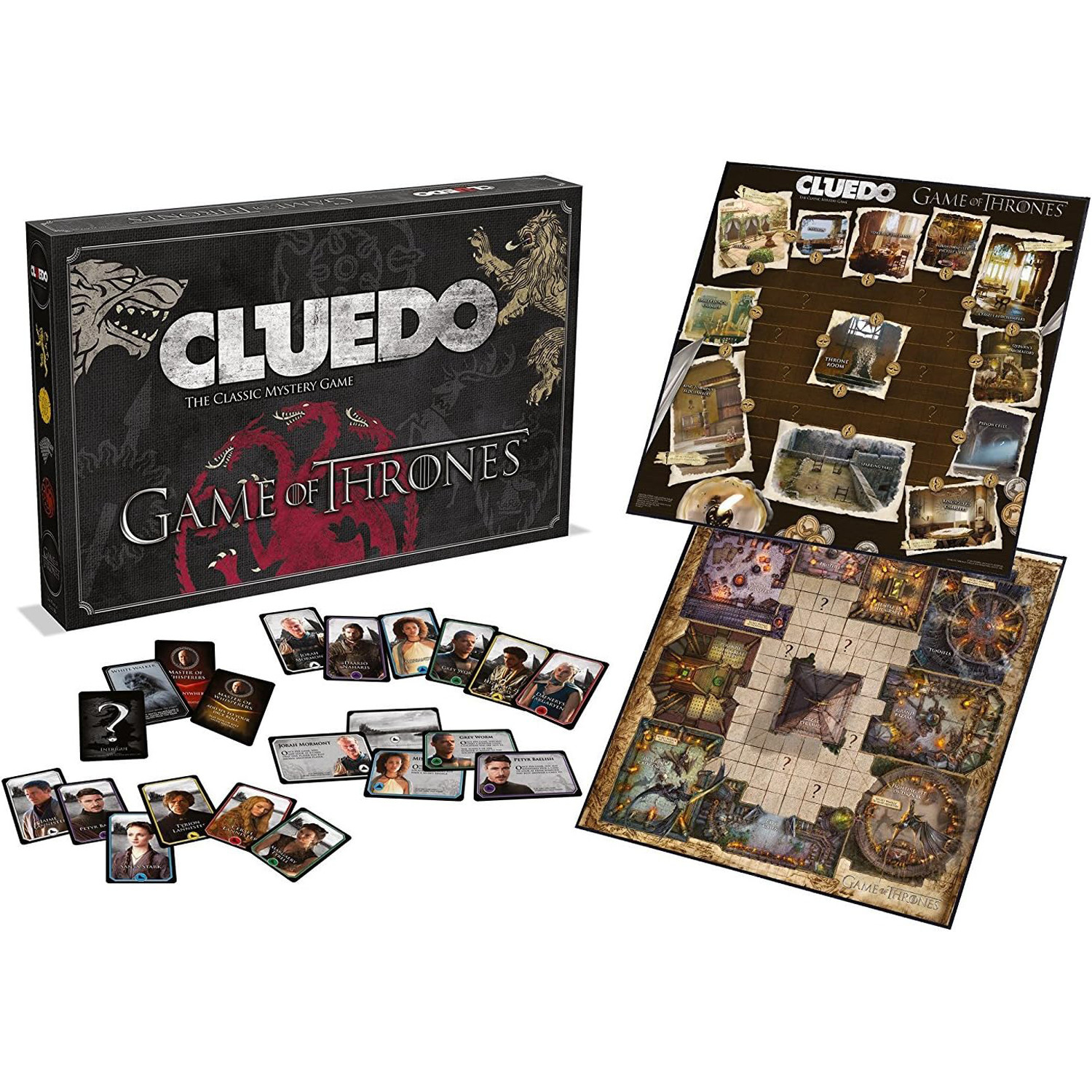 Cluedo Game of Thrones Edition Mystery Board Game