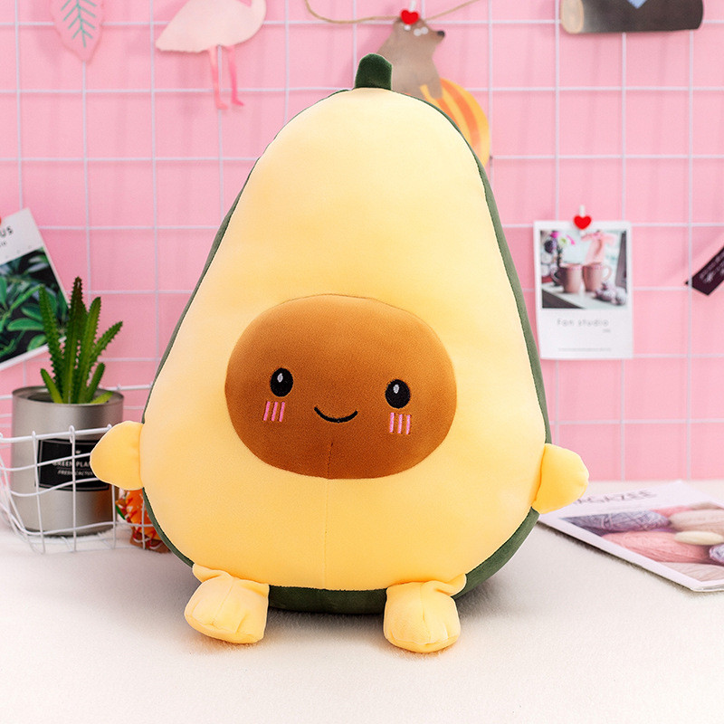 Cute Avocado Soft Stuffed Plush Multiple Sizes